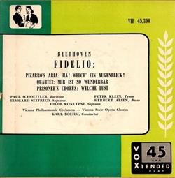 last ned album Irmgard Seefried, Hilde Konetzni, Paul Schoeffler, Peter Klein , Herbert Alsen, Karl Boehm, Beethoven - Fidelio
