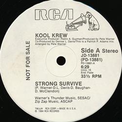 Album herunterladen Kool Krew - Strong Survive
