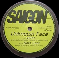 ouvir online Unknown Face - Bliss Dats Cool