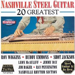 descargar álbum Various - Nashville Steel Guitar 20 Greatest