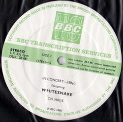 escuchar en línea Whitesnake - In Concert 238