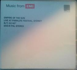 télécharger l'album Empire Of The Sun - Live At Parklife Festival Sydney