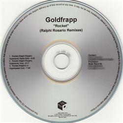 télécharger l'album Goldfrapp - Rocket Ralphi Rosario Remixes