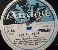 lytte på nettet HeinzBeckerBarquintett - Violin Viola Rosamunde