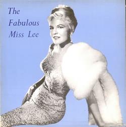 Album herunterladen Peggy Lee - The Fabulous Miss Lee