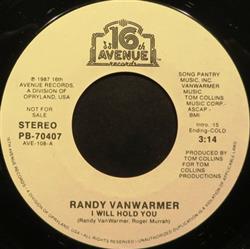 lataa albumi Randy Vanwarmer - I Will Hold You