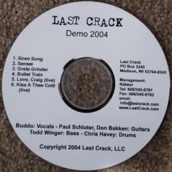 Album herunterladen Last Crack - Demo 2004