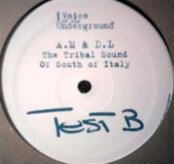 lataa albumi AM & DL - The Tribal Sound Of South Of Italy