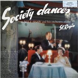 last ned album Milt Shaw And His Orchestra - Society Dances To Milt Shaw And His Orchestra At The St Regis