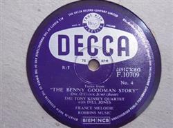 télécharger l'album The Tony Kinsey Quartet, Dill Jones - Tunes From The Benny Goodman Story No 3 4