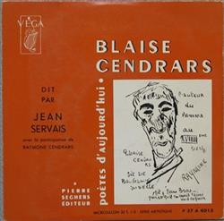 descargar álbum Blaise Cendrars Dit Par Jean Servais - Blaise Cendrars Dit Par Jean Servais