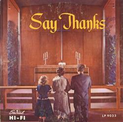 Norman Nelson - Say Thanks