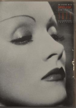 écouter en ligne Marlene Dietrich - An Evening With Marlene Dietrich 1972 New London Theatre England