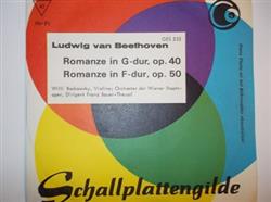 écouter en ligne Ludwig van Beethoven, Willi Boskowsky - Romanze In G Dur Op 40 Romanze In F Dur Op 50