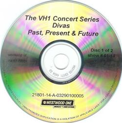 télécharger l'album Various - The VH1 Concert Series Divas Past Present Future