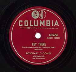 ouvir online Rosemary Clooney With Buddy Cole & His Orchestra - Hey There This Ole House