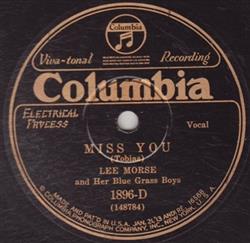 ascolta in linea Lee Morse And Her Blue Grass Boys - Miss You In The Hush Of The Night