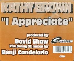 Download Kathy Brown - I Appreciate