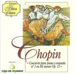 lytte på nettet Chopin - Los Genios De La Música Clásica 10 Chopin
