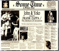 Album herunterladen John & Yoko Plastic Ono Band With Frank Zappa & The Mothers Of Invention - Some Time In Fillmore East