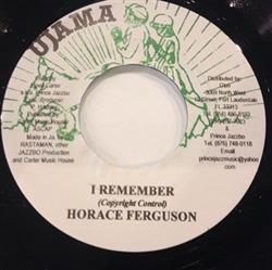 télécharger l'album Horace Ferguson - I Remember