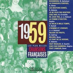 Various - Les Plus Belles Chansons Françaises 1959