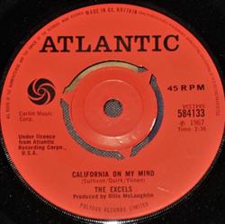 ouvir online The Excels - California On My Mind The Arrival Of Mary