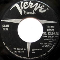 online luisteren Stan Getz - Theme From Dr Kildare Three Stars Will Shine Tonight Desafinado