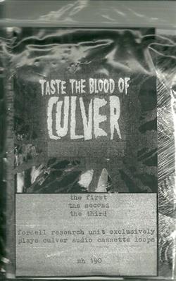Download Fordell Research Unit Culver - Taste The Blood Of Culver